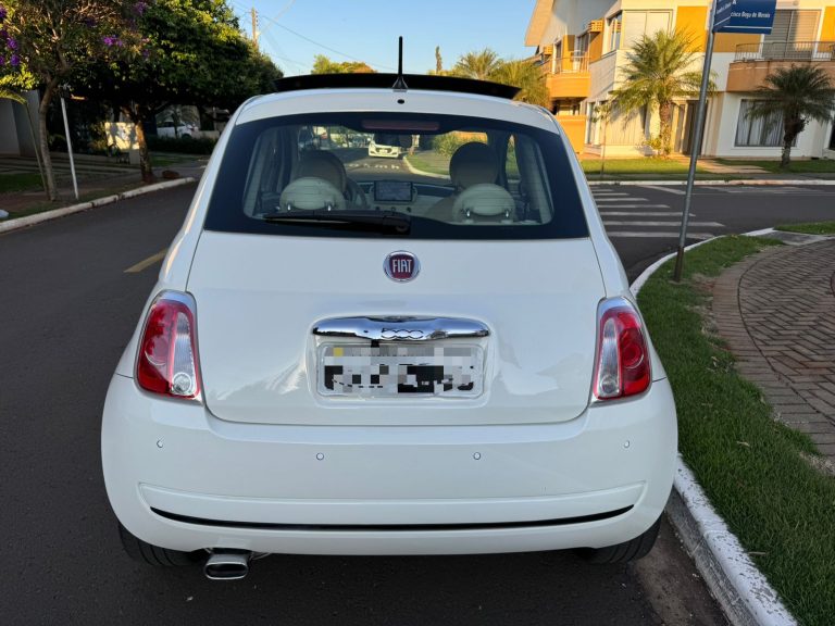 Fiat 500 Cult Evo 2013 + Teto Solar + Câmbio Manual