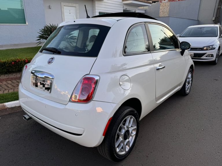 Fiat 500 Cult Evo 2013 + Teto Solar + Câmbio Manual